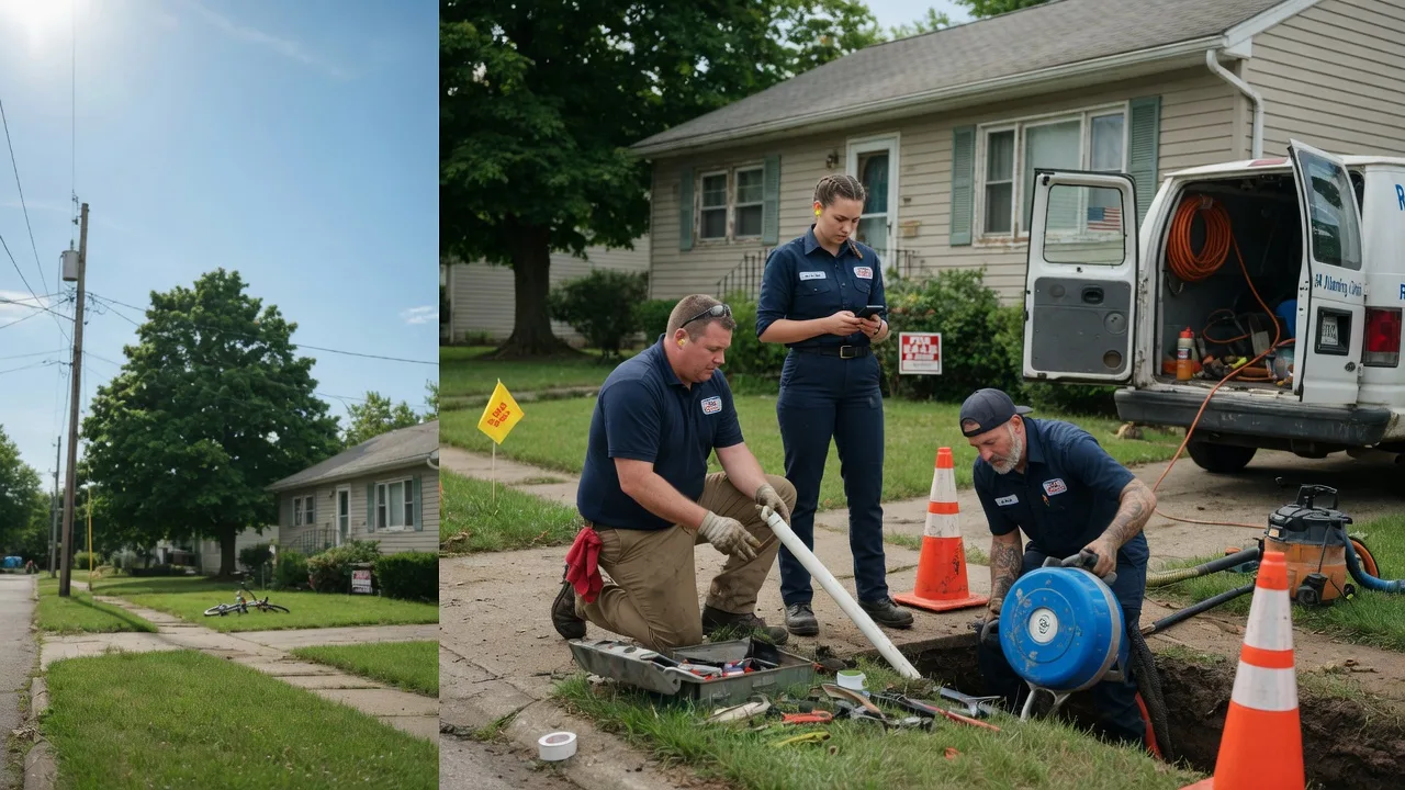 Sewer Line Repair in Bellwood, IL near me